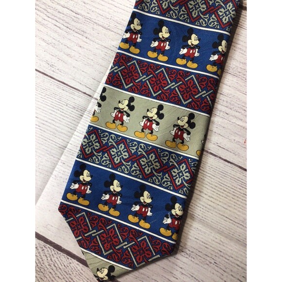 Disney Vintage Mickey Mouse Neck Tie - Picture 2 of 16